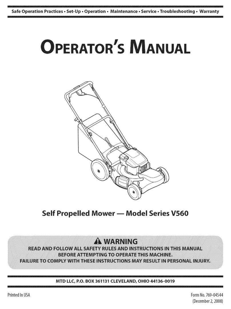 MTD 12AV569R059 User manual