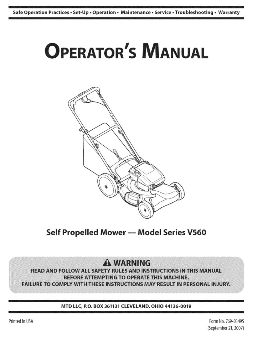 MTD 12AV566M055 User manual