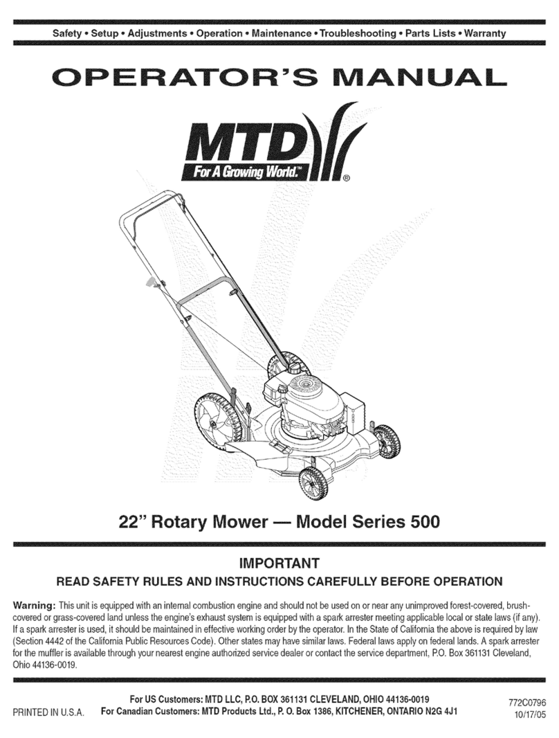 MTD 11A-503A800 User manual