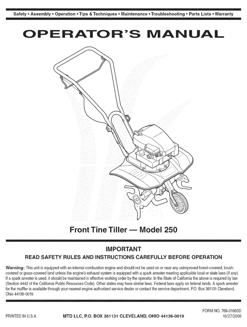 MTD 21A-251E000 User manual