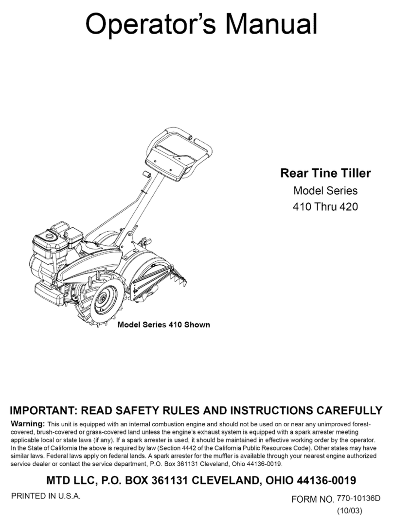 MTD 21AA413B700 User manual