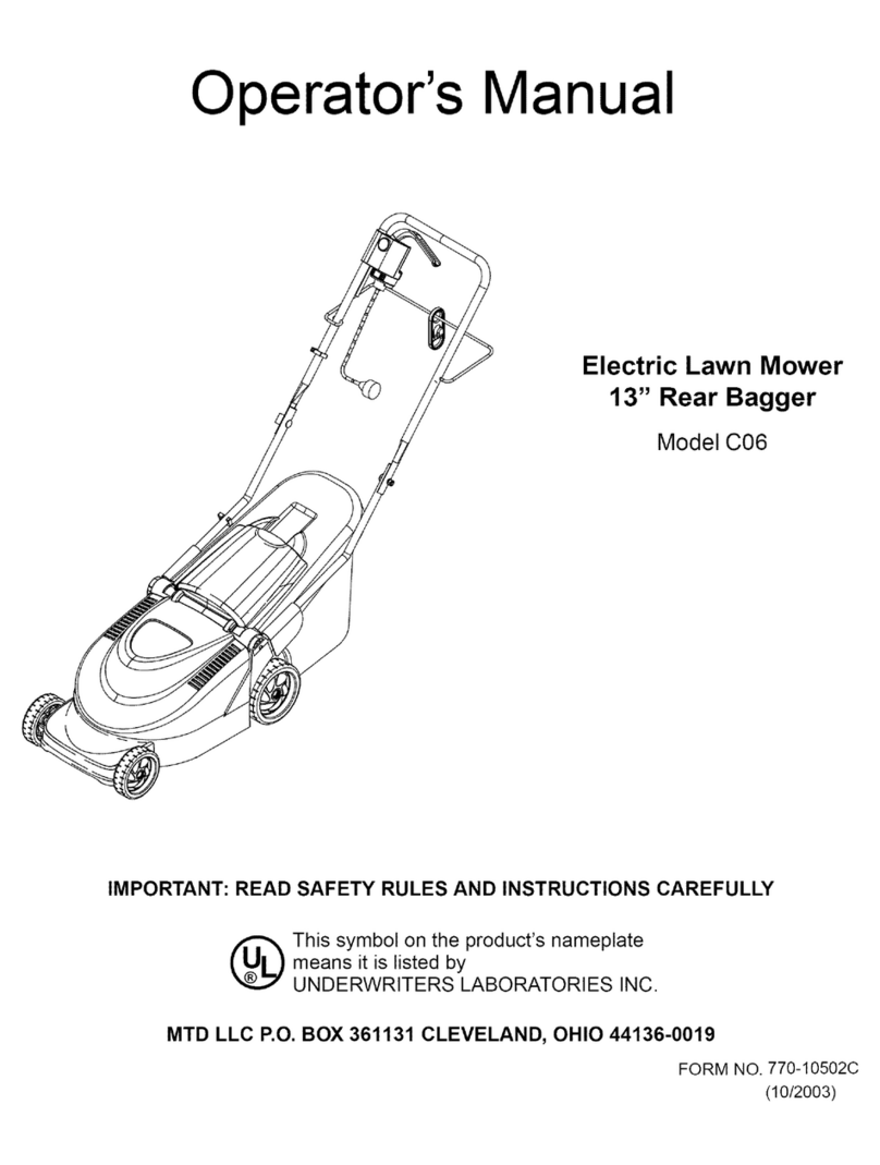 MTD 18A-C06-700 Operator's manual