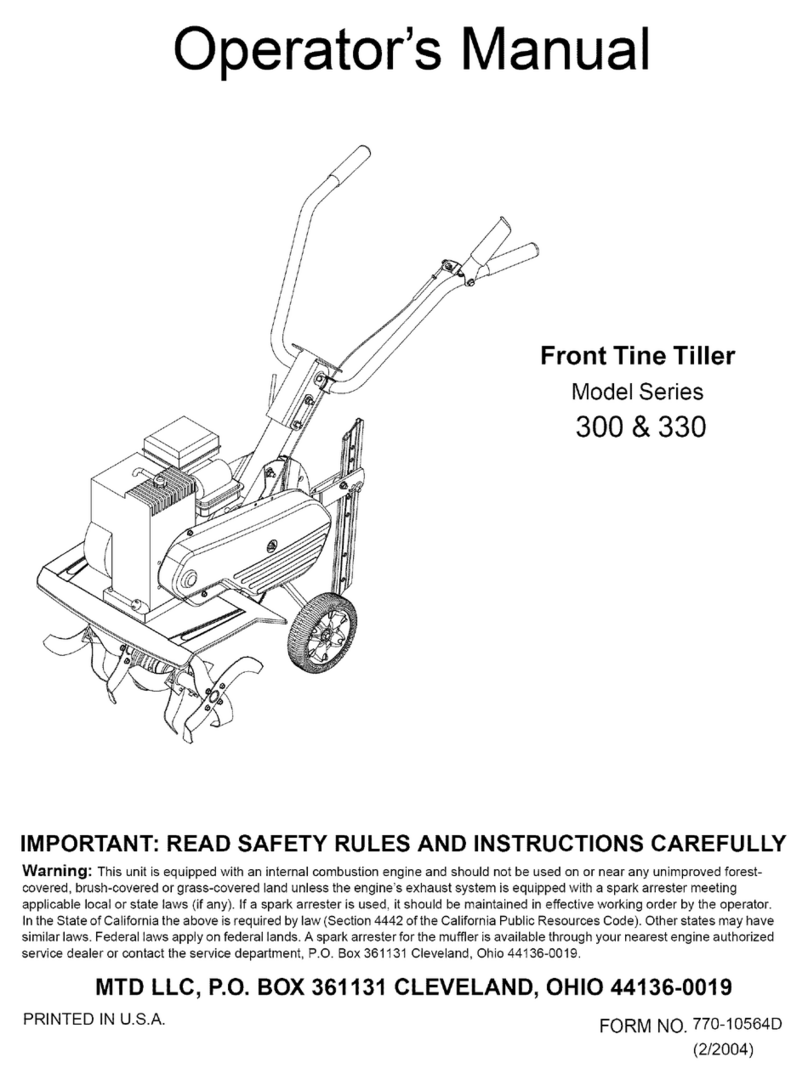MTD 21A-332B729 User manual