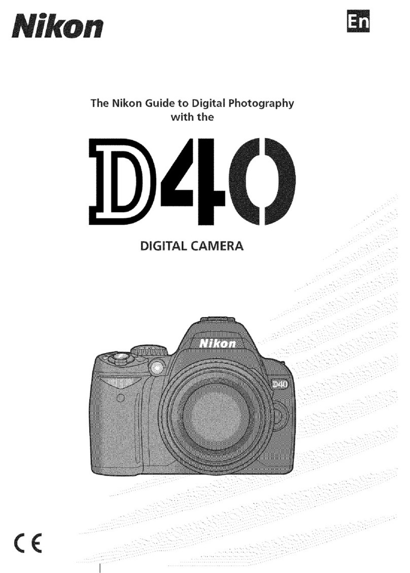 Nikon D-40 - D40 6.1MP The Smallest Digital SLR... User manual