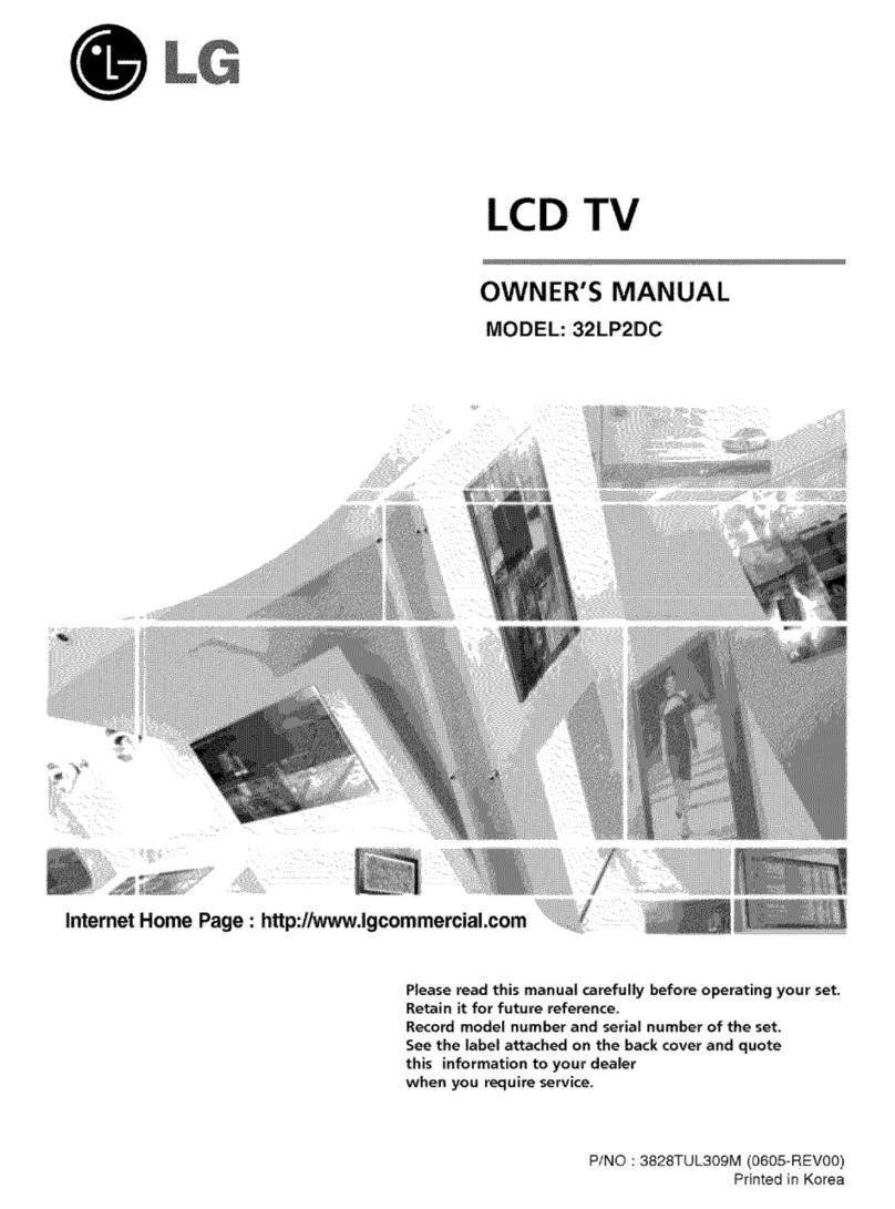 LG 32LP2DC User manual