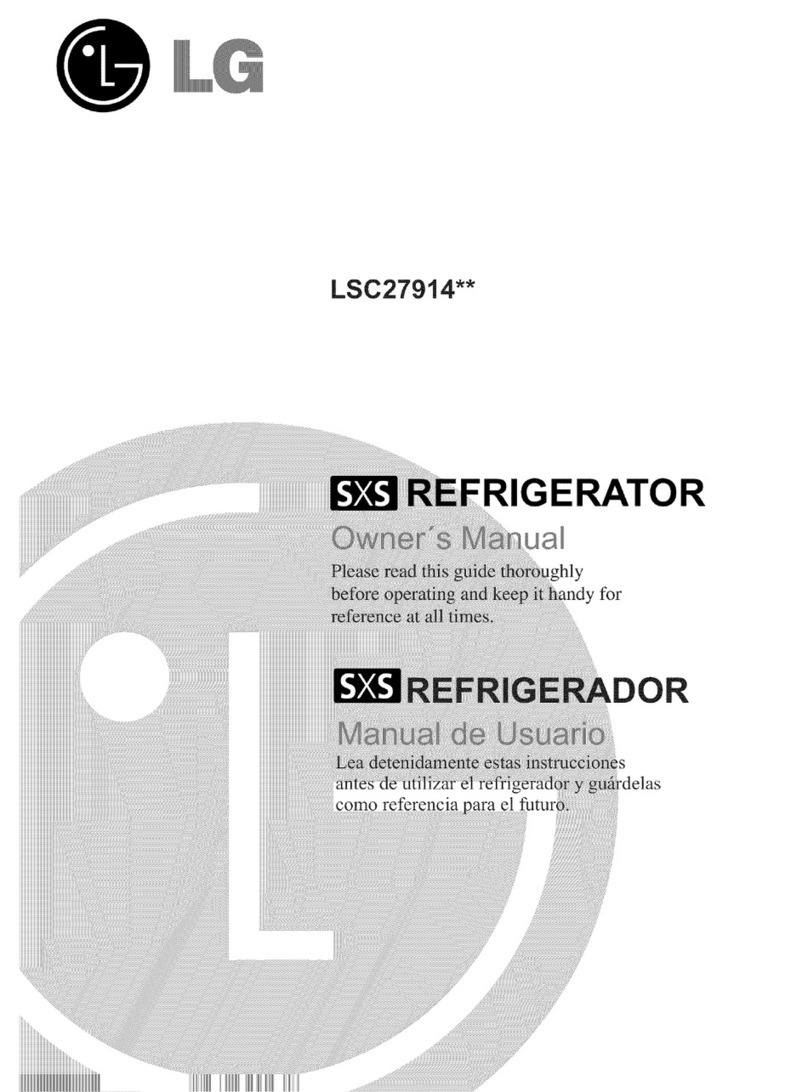 LG LSC27914TT User manual