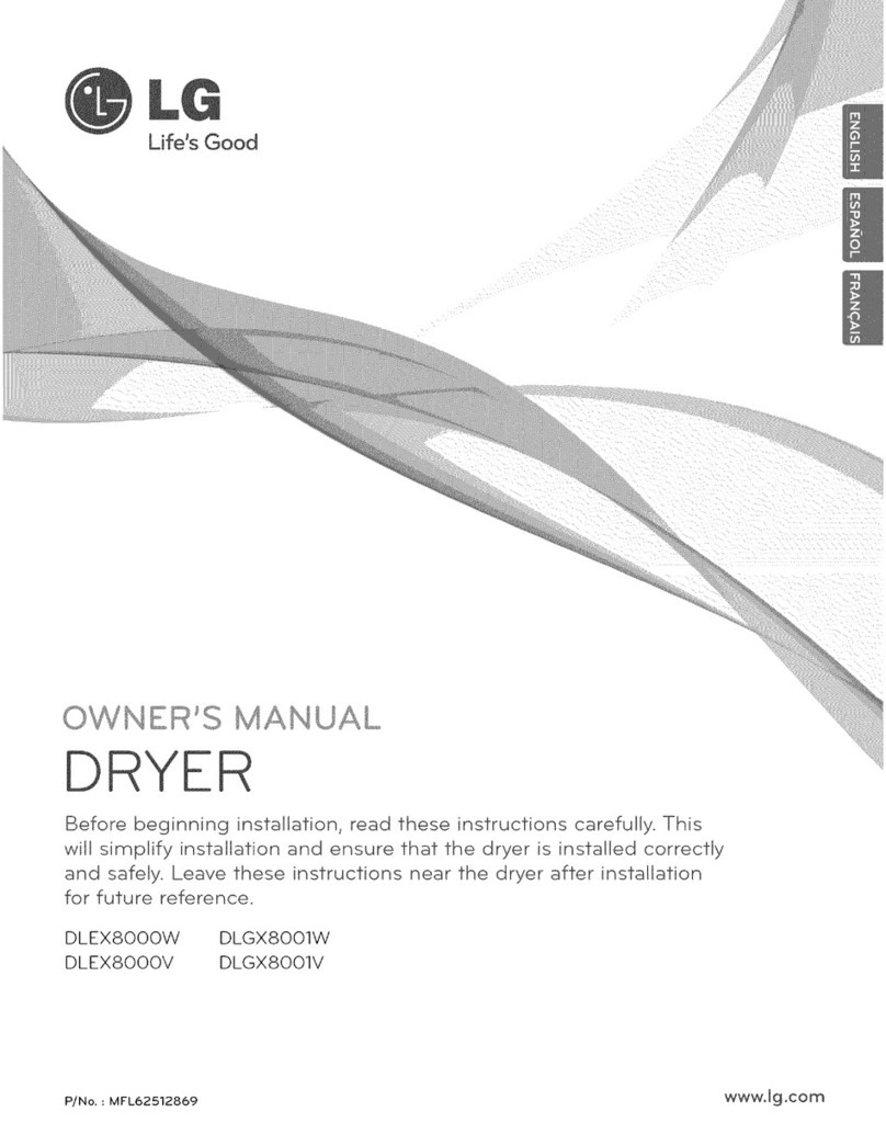 LG DLGX8001W owner's manual