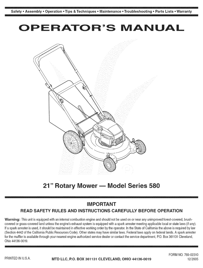 MTD 11A-589B795 User manual