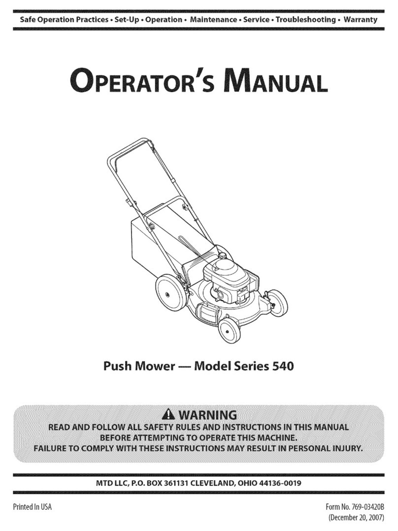 MTD 11A-549Q229 Operator's manual