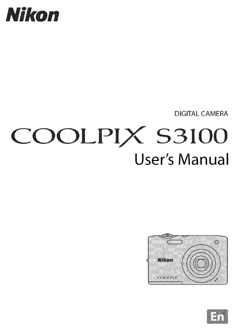 Nikon Coolpix S3100 User manual Nikon Coolpix S3100 User manual