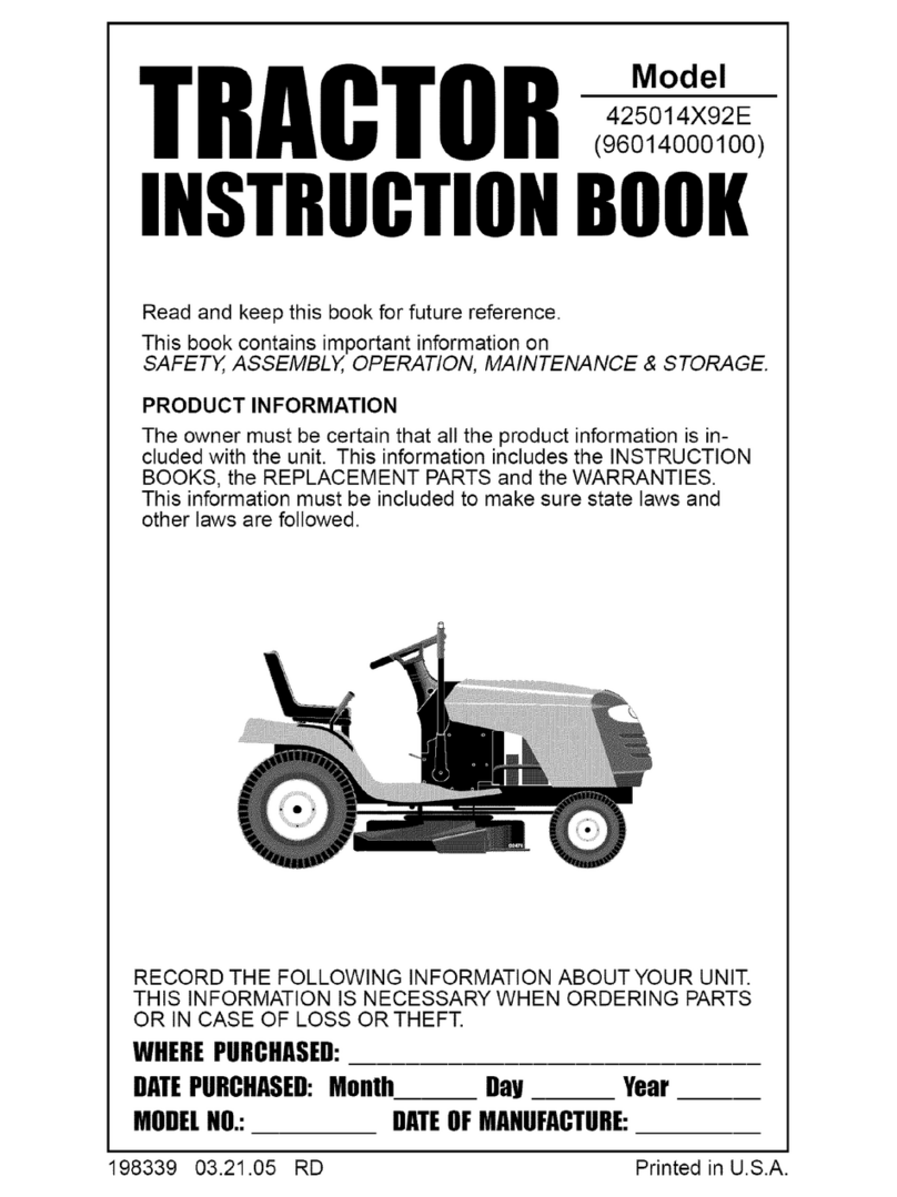 Murray 96014000100 Instruction book