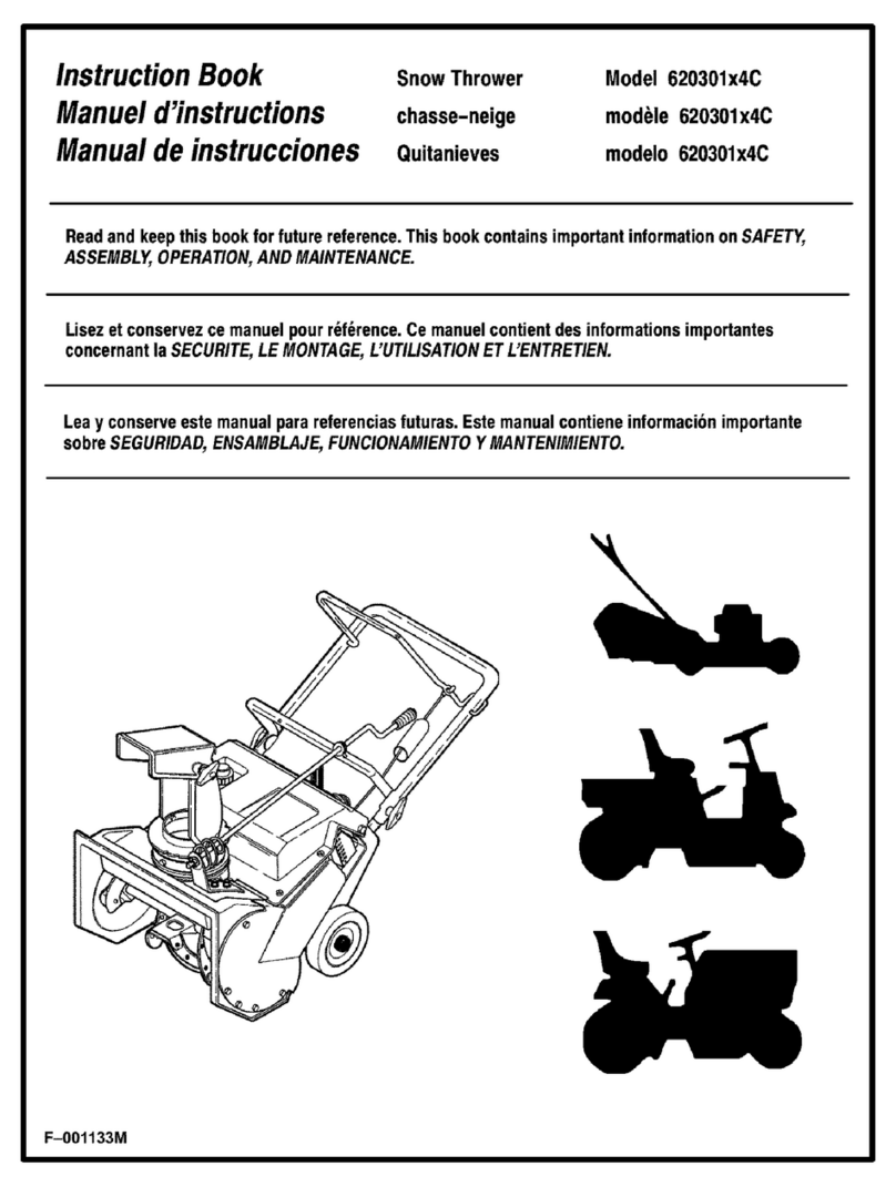 Murray 620301X4C Instruction book