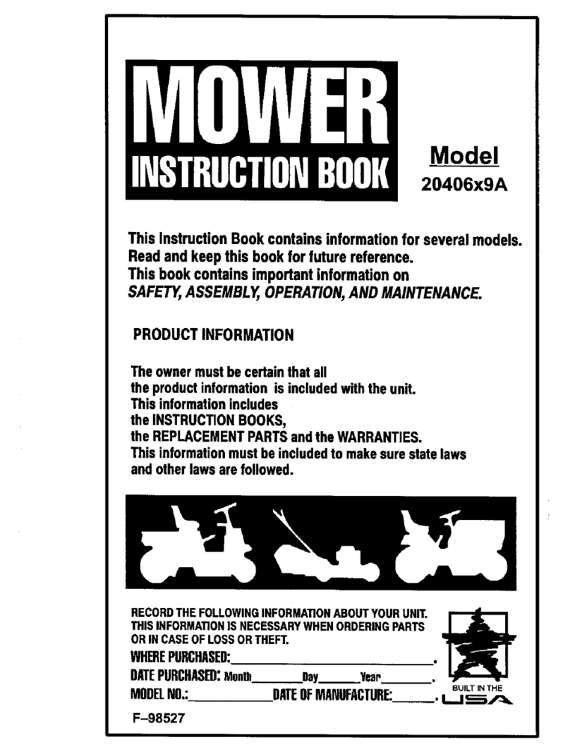 Murray 20406X9A User manual