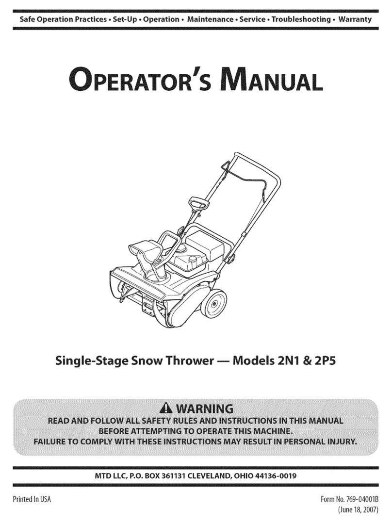 MTD 2N1 User manual
