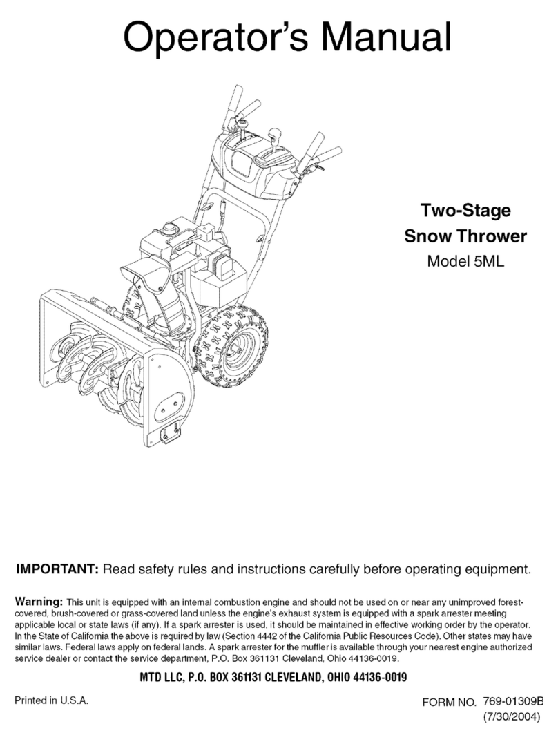 MTD 731AE5MLG729 User manual