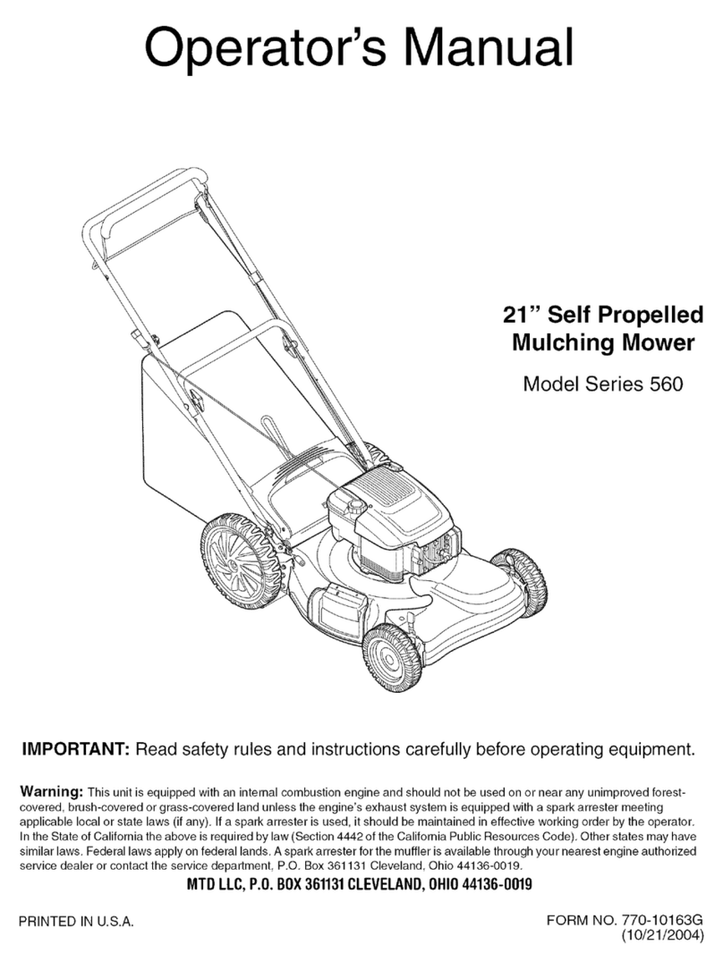 MTD 12A-569K730 User manual