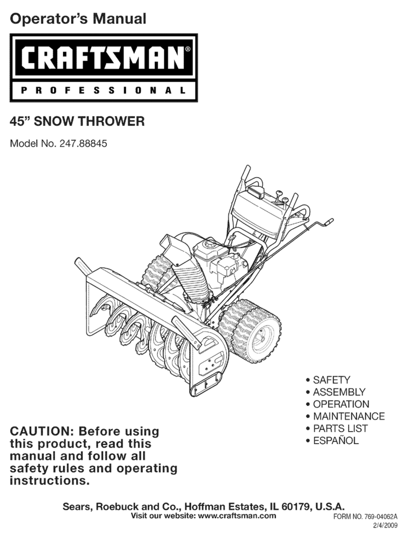 Craftsman 247.88845 Operator's manual