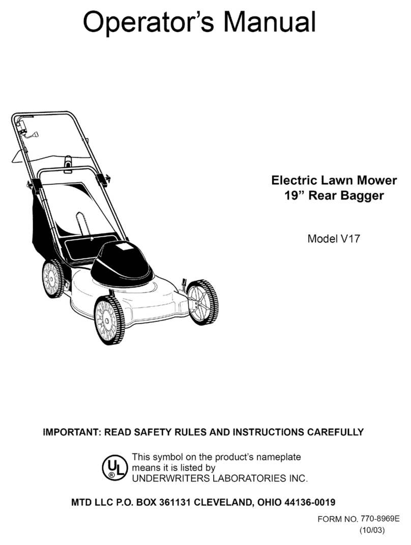 MTD 18A-V17-700 Operator's manual