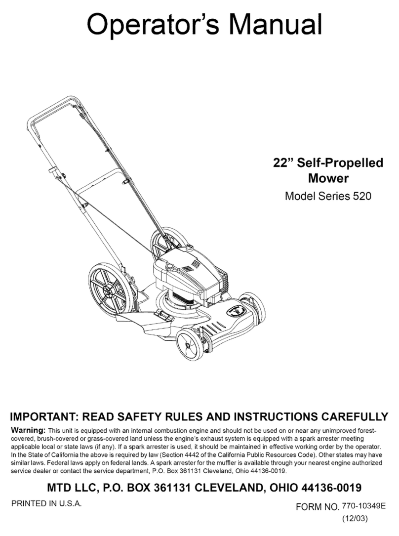 MTD 12A-528F731 User manual