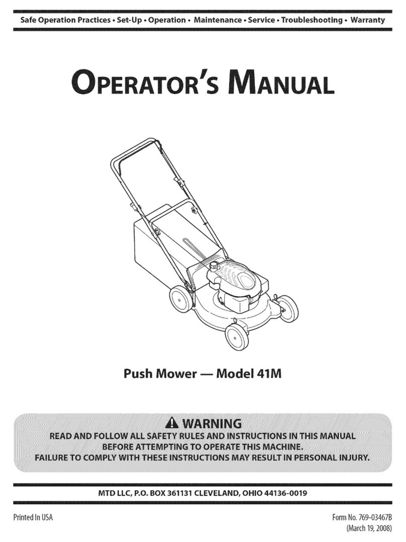 MTD 11A-41MY229 User manual
