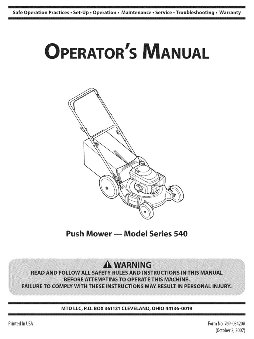MTD 11A-549Q755 Operator's manual