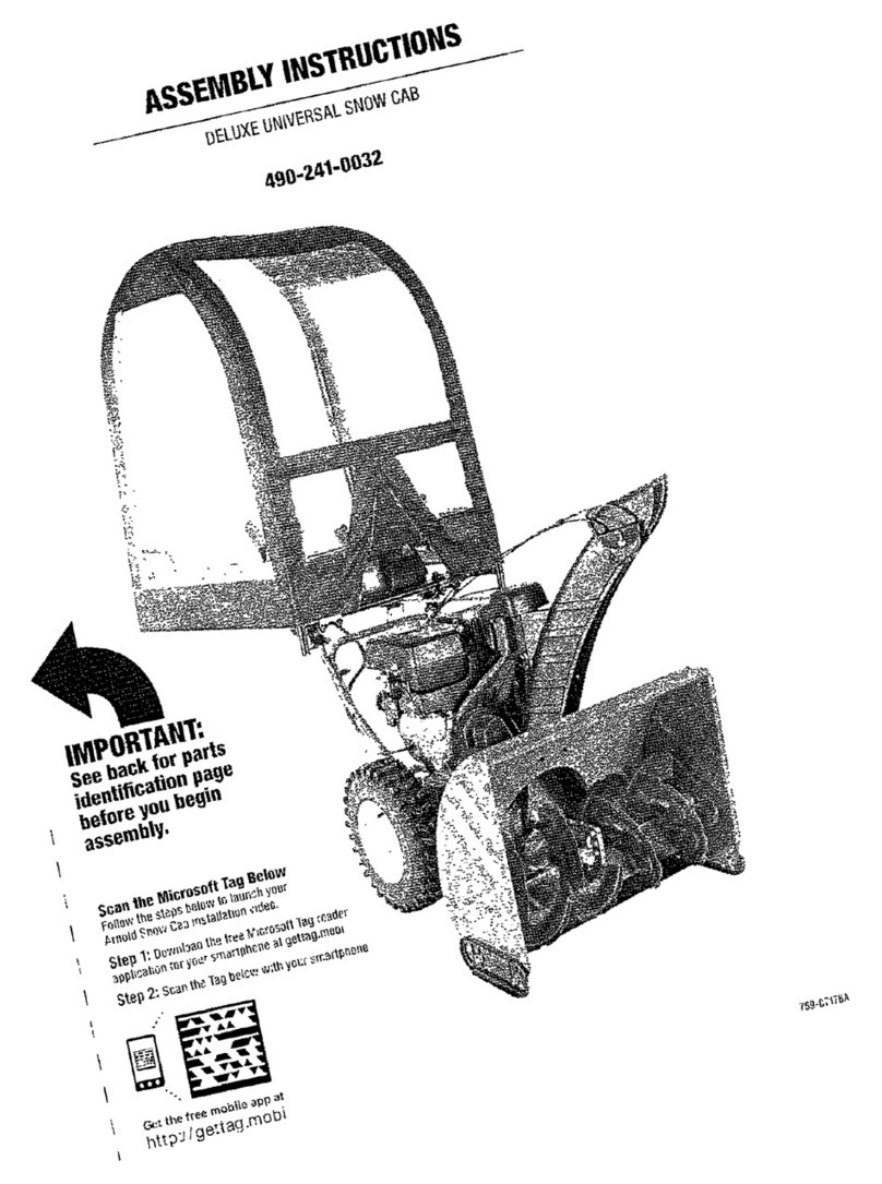 Arnold Company 490-241-0032 Assembly instructions