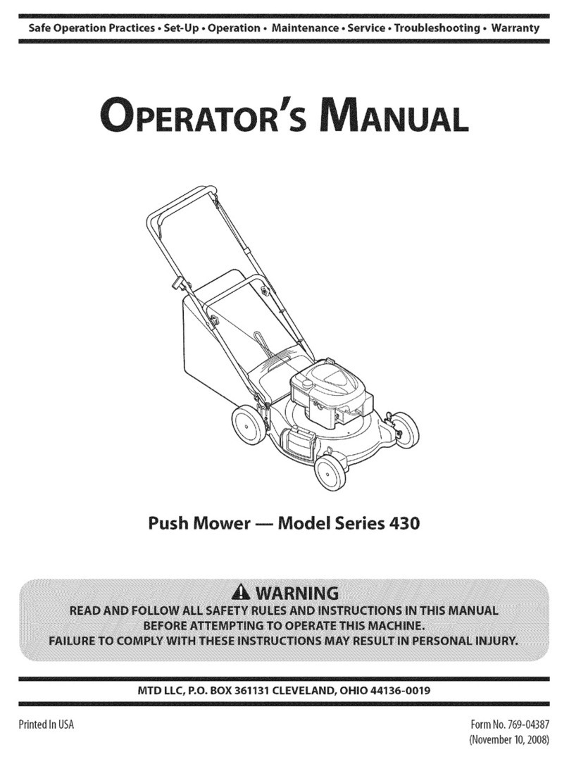 MTD 11A-436Q095 User manual