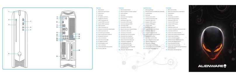 Dell Alienware X51 User manual
