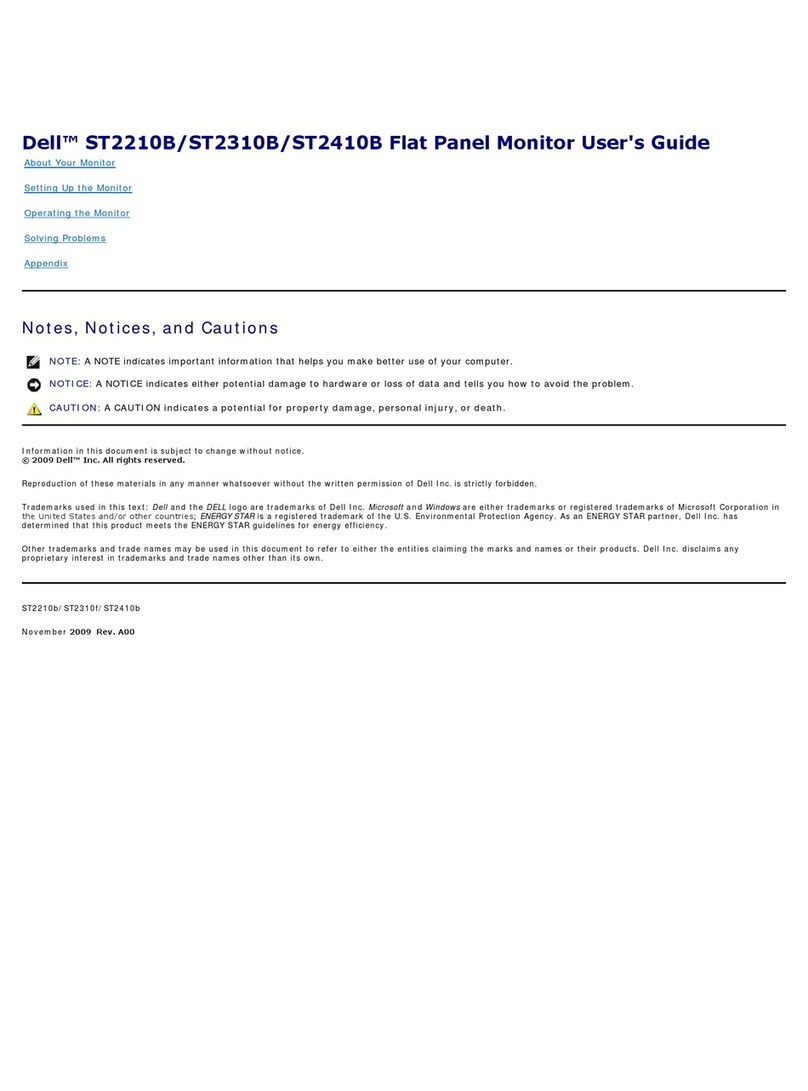 Dell ST2210B User manual