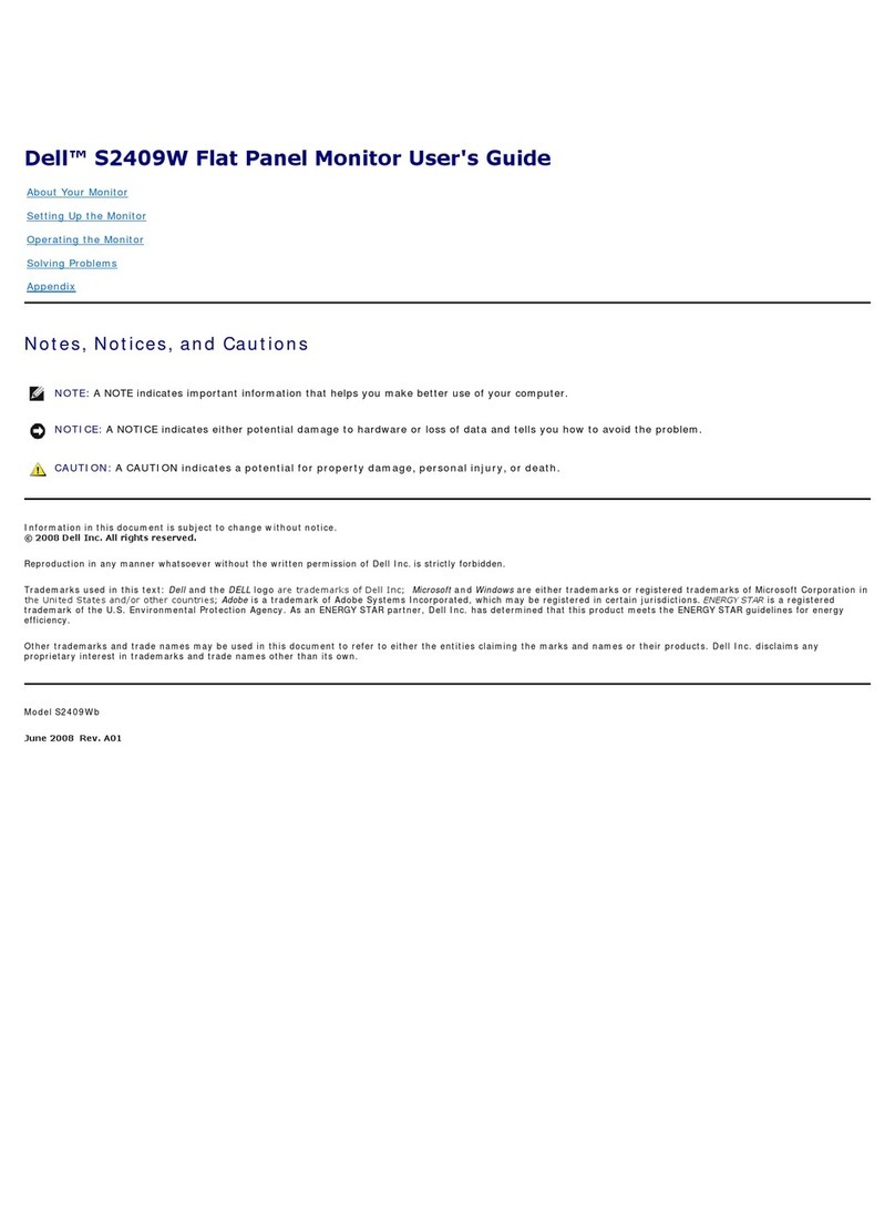 Dell S2409WFP user guide