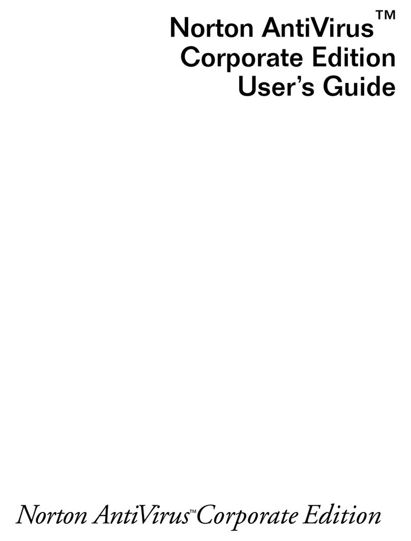 Symantec 10551441 - AntiVirus Corporate Edition User manual