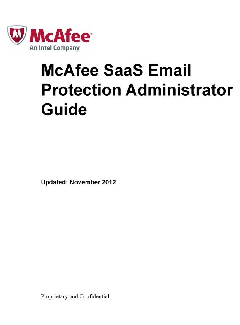 McAfee SMEFCE-AI-DA - Email Security Service... Instruction Manual