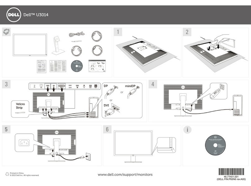 Dell U3014 User manual Dell U3014 User manual