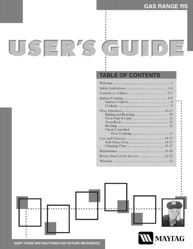 Maytag MGR5710 user guide