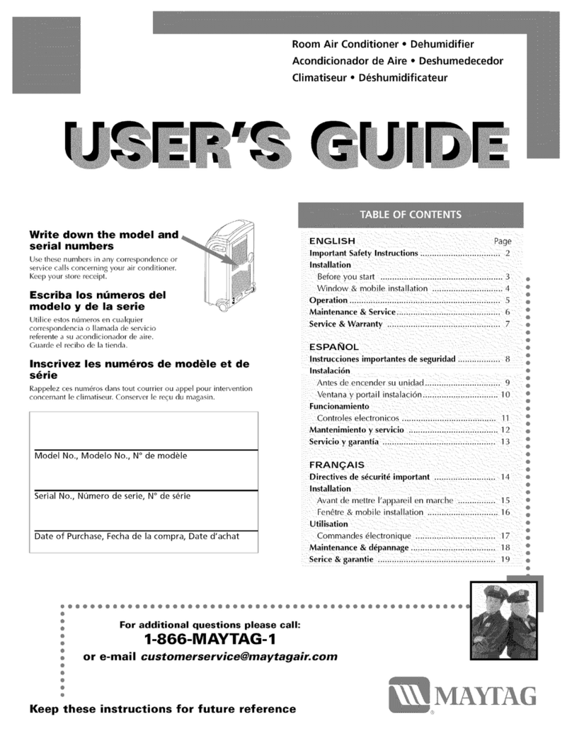 Maytag 23-11-2234N-005 User manual