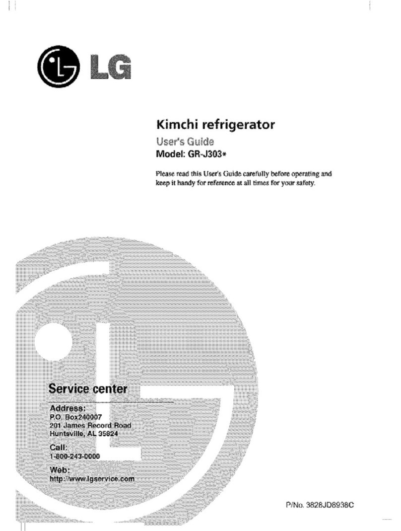 LG Dios GR-J303UG Series user guide