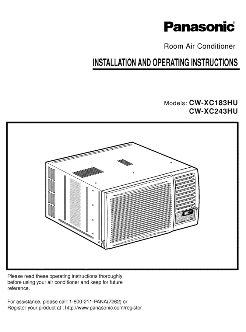 Panasonic CW-XC243HU User manual Panasonic CW-XC243HU User manual