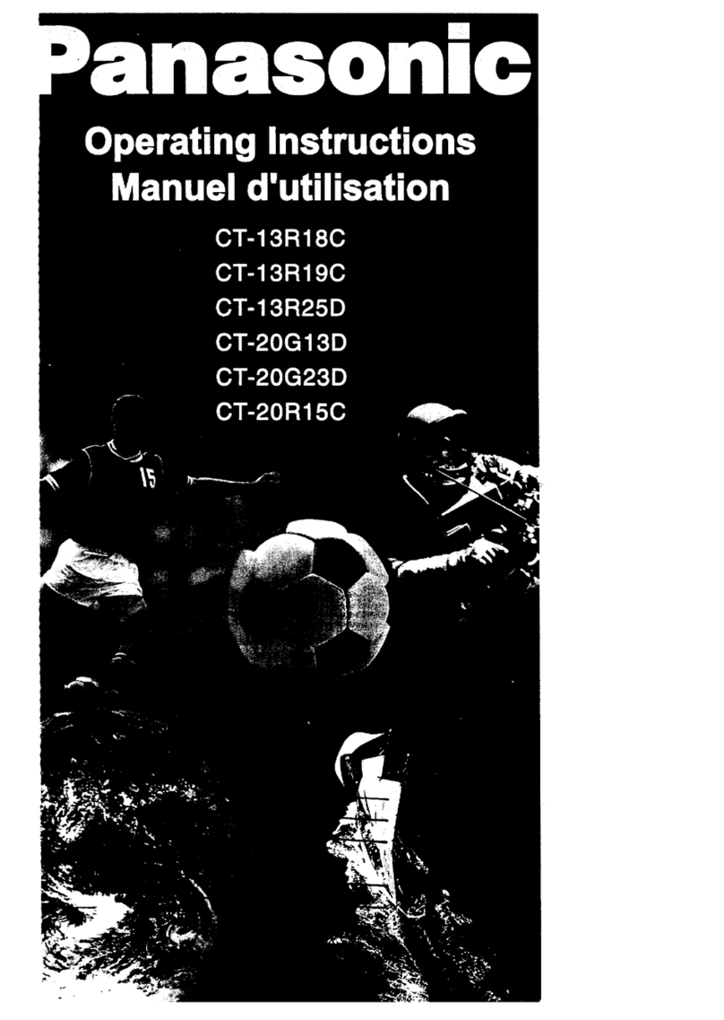 Panasonic CT-13R18C manual