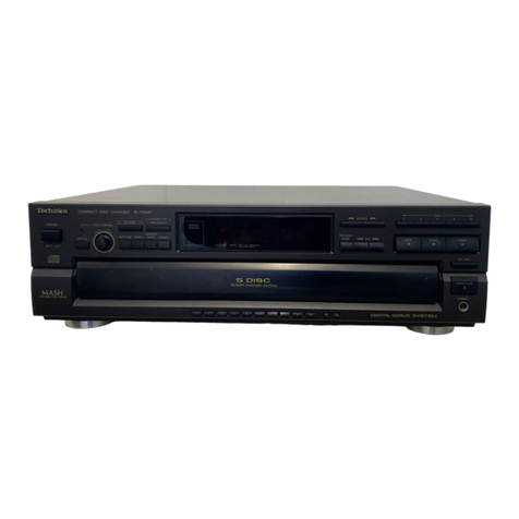 Technics SL-PD947 User manual