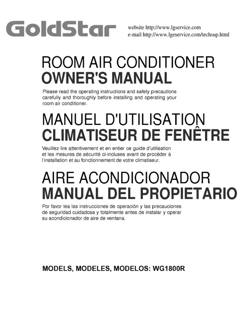 Goldstar WG1800R User manual Goldstar WG1800R User manual
