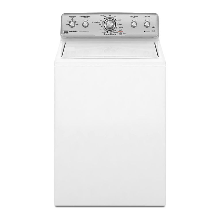 Maytag MVWC350AW0 User manual