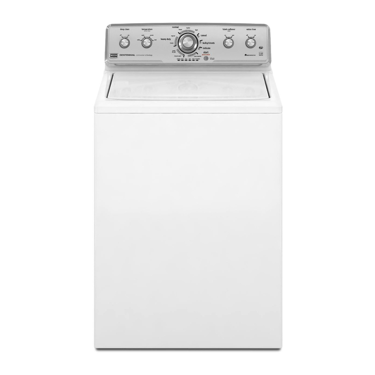 Maytag MVWC450XW1 User manual