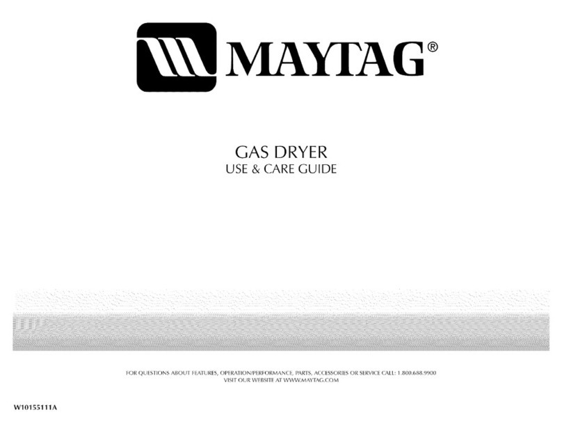 Maytag MGD5801TW0 Use & care guide