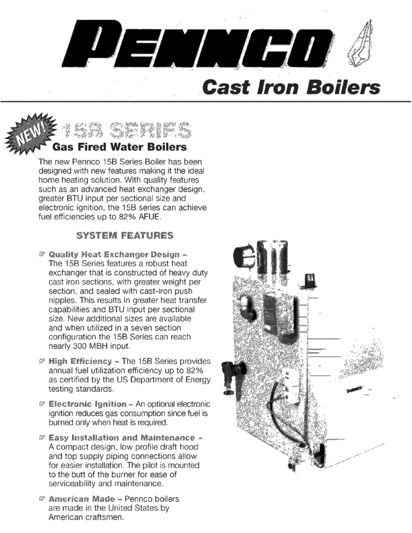 PENNCO 15B SERIES Owner's manual