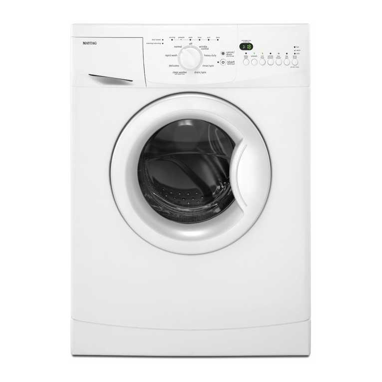Maytag MHWC7500YW0 Use & care guide
