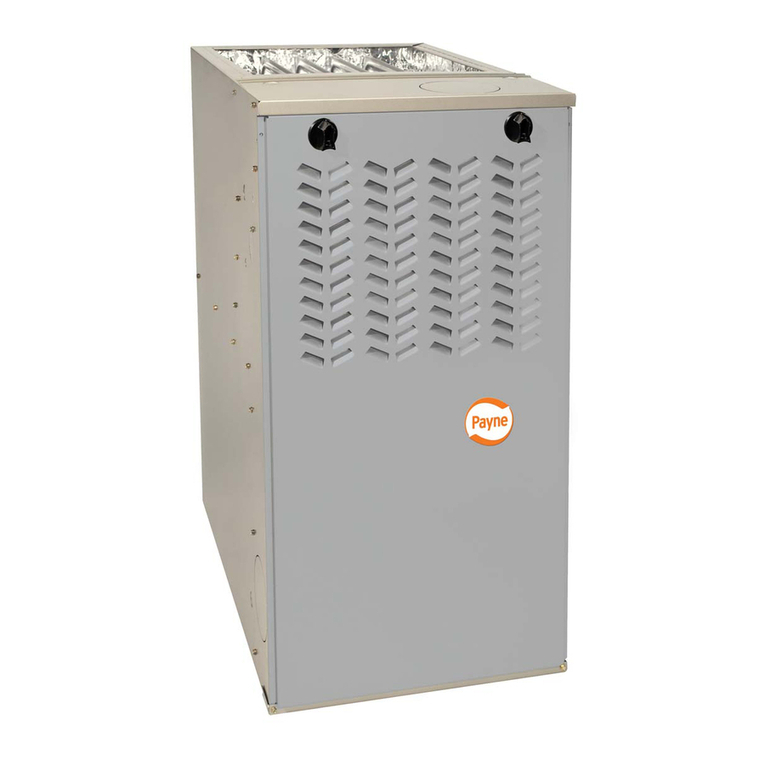 Payne PG8M User manual