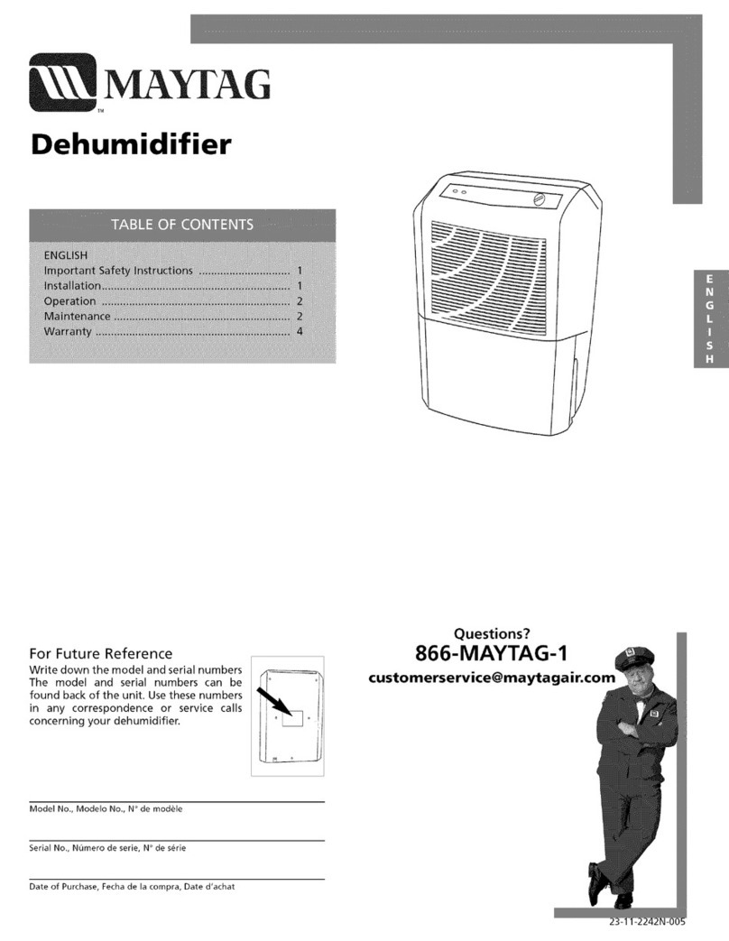Maytag 23-11-2242N-005 instruction manual