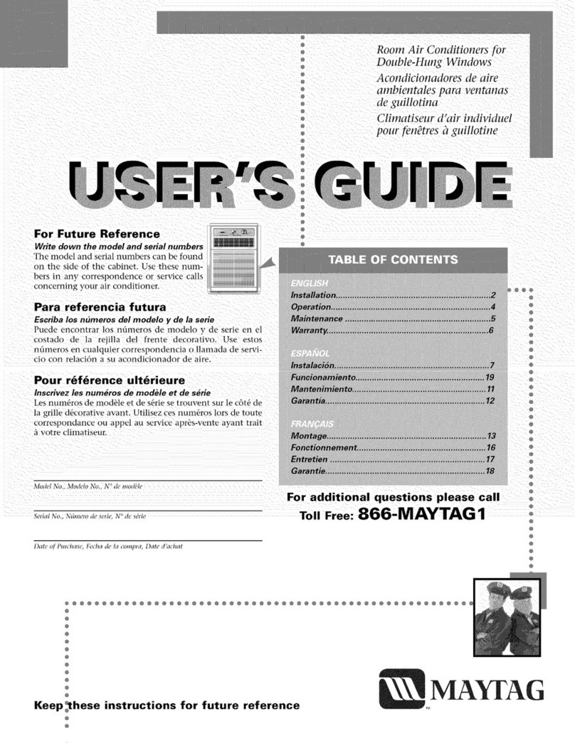 Maytag 23-11-2214N-002 user guide