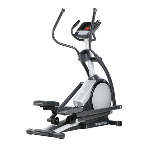NordicTrack E7 SV Front Drive User manual