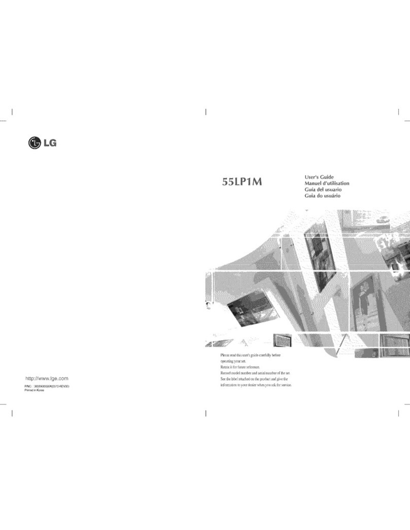 LG 55LP1M User manual